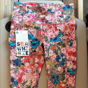 lululemon athletica Fast and Free 7/8 tight Seawheeze original.